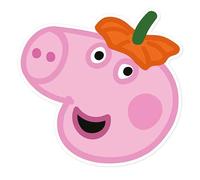 Official Star Cutouts Fun Cardboard Face Mask of George Pig (Halloween Party Peppa Pig) Mask