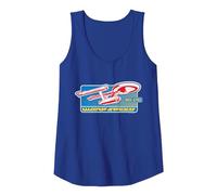 Official Star Trek - Warp Speed Tank Top, Women, Royal Blue, Large