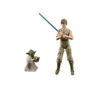 Official Star Wars Black Series Deluxe Luke Skywalker and Yoda Training Figure Set