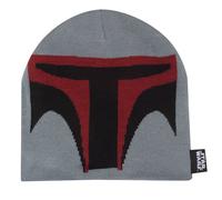 Official Star Wars Boba Fett Face Beanie - Cozy Knit Hat for Adult & Series Fans