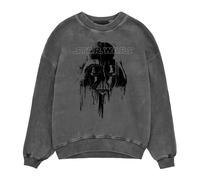 Official Star Wars Dripping Vader Acid Wash Sweatshirt Super Heroes Retro Hoodie