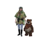 Official Star Wars Princess Leia and Wicket 1:6 Scale Figure