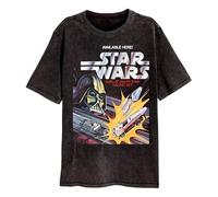 Official Star Wars T-Shirt - Classic Racing Set Retro Galactic Speedway Fan