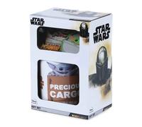 OFFICIAL STAR WARS THE MANDALORIAN MUG KEYRING COASTER GIFT SET BRAND NEW