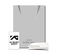 [ Official store gift ] BORNPINK 2nd ALBUM [BORN PINK] BOX SET [GRAY ver.] + Pre-order Folded poster