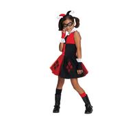 Girls Harley Quinn Tutu Costume Superhero Villian 5-6 years
