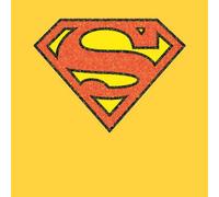 Official Superman Crackle Logo Men's T-Shirt - Yellow - XXL