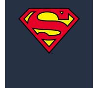 Official Superman Shield Hoodie - Navy - L