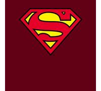 Official Superman Shield Men's T-Shirt - Burgundy - S