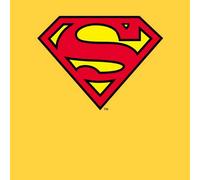Official Superman Shield Men's T-Shirt - Yellow - S