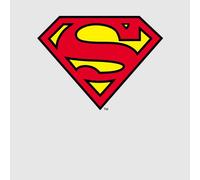 Official Superman Shield Women's T-Shirt - Grey - M