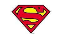 Official Superman Shield Women's T-Shirt - White - 4XL