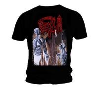 Official T Shirt DEATH Black Death Metal HUMAN Album Cover M