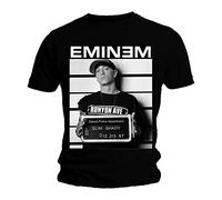 Official T Shirt EMINEM Black ARREST PHOTO Marshall M