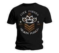 Official T Shirt FIVE FINGER DEATH PUNCH ~ Chevron XXL