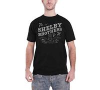 Official T Shirt Peaky Blinders Shelby 'Brothers Logo Classic' Black S