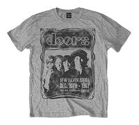 Official T Shirt THE DOORS Vintage Grey New HAVEN Frame Distressed M