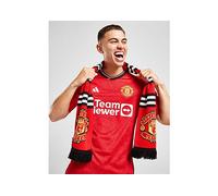 Official Team Manchester United FC Stripe Scarf - Black One Size