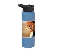 Official Teddy Pendergrass I am What I Am Logo Stainless Steel Insulated Water Bottle