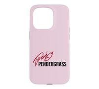 Official Teddy Pendergrass Signature Black on Red Legend Case for iPhone 15 Pro