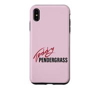 Official Teddy Pendergrass Signature Black on Red Legend Case for iPhone XS Max