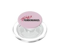 Official Teddy Pendergrass Signature Black on Red Legend PopSockets PopGrip for MagSafe