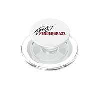 Official Teddy Pendergrass Signature Red on Black PopSockets PopGrip for MagSafe