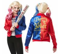 Rubie's Official DC Comics Suicide Squad Harley Quinn Teenager Costume, Girls Fancy Dress Halloween Villain Costume Halloween