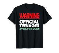 Official Teenager 13 Year Old Funny 13th Birthday Gift T-Shirt
