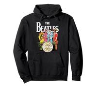 Official The Beatles Sgt Pepper Music Band Artwork Pullover Hoodie