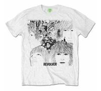 Unknown Men's Revolver Album Cover T Shirt, White, XXL UK