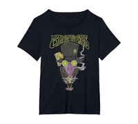 Official The Black Crowes Top Hat Crowe T-Shirt, Women's Plus, Black, 1X