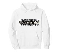Official The Cranberries Stacked Logo Alternative Rock Band Pullover Hoodie