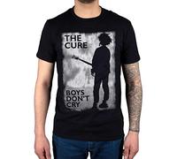Official The Cure Boys Don't Cry T-Shirt, Black, M