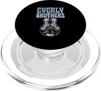 Official The Everly Brothers Guitar Roots Collage Art PopSockets PopGrip for MagSafe
