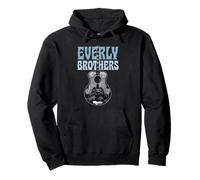 Official The Everly Brothers Guitar Roots Collage Art Pullover Hoodie