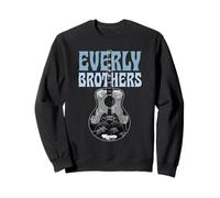 Official The Everly Brothers Guitar Roots Collage Art Sweatshirt