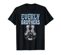 Official The Everly Brothers Guitar Roots Collage Art T-Shirt