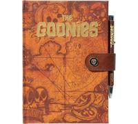 OFFICIAL THE GOONIES TREASURE MAP A5 NOTEBOOK WITH PROJECTOR PEN BNWT ERIK