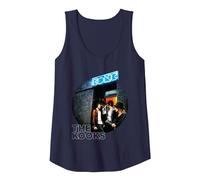 Official The Kooks Konk Tank Top, Women, Navy Blue, Medium