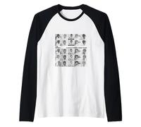 Official The Kooks Photo Grid Raglan Baseball Tee