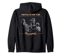 Official The Pogues Fairytale Of New York Irish Folk Band Zip Hoodie