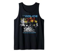 Official The Police Rock Music Band Ghost In The Machine Tank Top