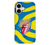 Official The Rolling Stones Case for iPhone 17 Pro Max (Waves) | Officially Licensed The Rolling Stones Cases - Clear Silicone and Tough Tough. Mythical musical band