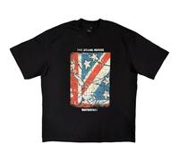Official The Stone Roses Limited Edition ‘Side B’ Premium Collection Waterfall Jumbo-Print T-Shirt, Large