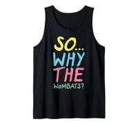 Official The Wombats Band So Why The Wombats Tank Top