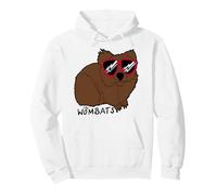 Official The Wombats Indie Rock Pop Band Drawing Retro Pullover Hoodie