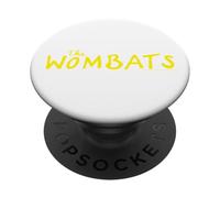 Official The Wombats Logo Indie Rock Pop Band PopSockets Adhesive PopGrip