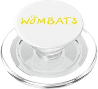 Official The Wombats Logo Indie Rock Pop Band PopSockets PopGrip for MagSafe