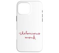 Official Thelonious Monk Jazz Icon Merch - College Ruled Case for iPhone 16 Pro Max